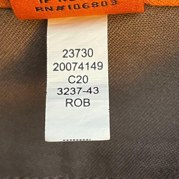 Duluth Trading 40 Grit Slim Fit Cargo Work Pants Brown Men’s 38x32 Stretch - Picture 5 of 10